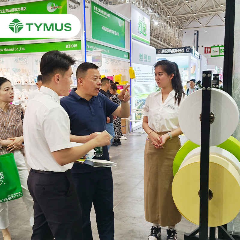 Tymus Global Trade Show Matrix Shines Mixbond® Technology na revolúciu nonowovens